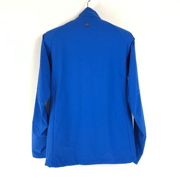 Sherpa Adventure Gear Full Zip Jacket Men's Medium Blue Pockets Mock Neck Winter - Picture 7 of 14